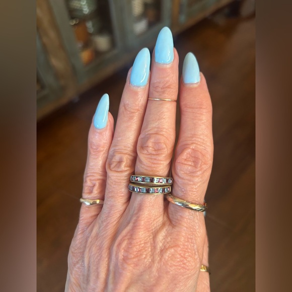 Heidi Daus 2 Crystal Stack Rings - Picture 5 of 5